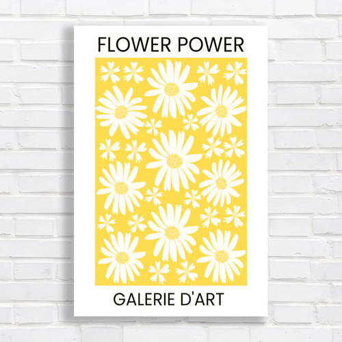 Vibrant daisy flower power - vibrant,