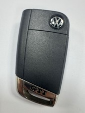 GENUINE VOLKSWAGEN GOLF GTI 3 BUTTON REMOTE FLIP KEY FOB TESTED 5G0959752BC !!!