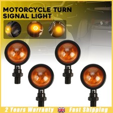 4x Black Motorcycle Indicator