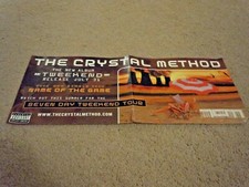 The Crystal Method - Tweekend Vintage POSTER