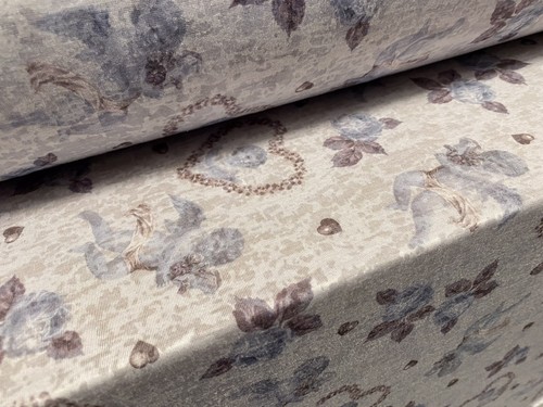 Viscose blend burnout - viscose,