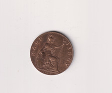 1915 Half Penny Coin George V Brilliant Uncirculated GRADE COIN HH239