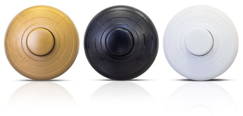 Round push button footswitch - round,