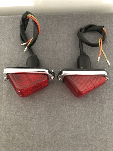 Vintage rear lights new - rear, old