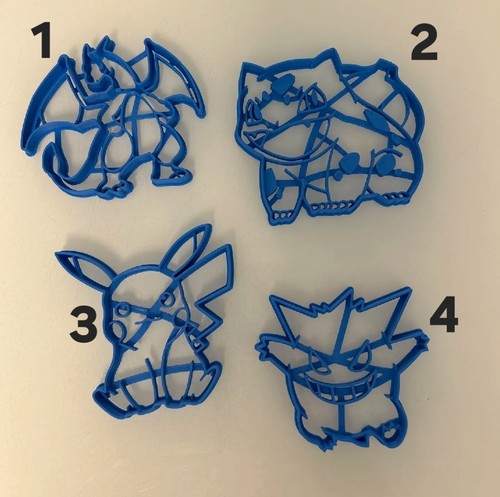Pokemon cookie cutters - pokemon, play