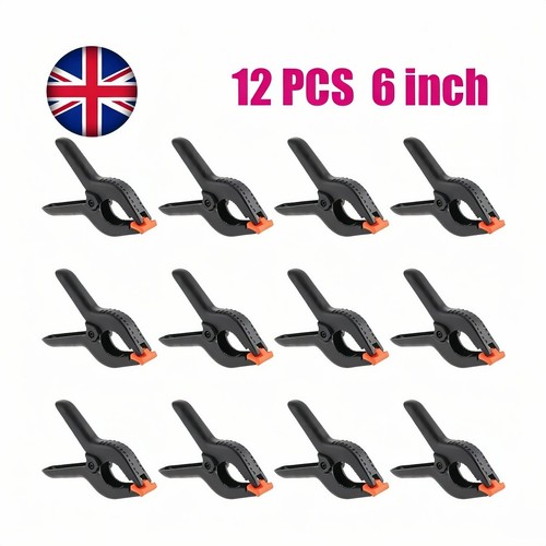 12x large spring clamps inch - spring,