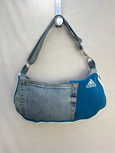 Adidas blue reworked denim - adidas,