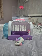 Little Live Hamster with Cage. Interactive Pet Toy