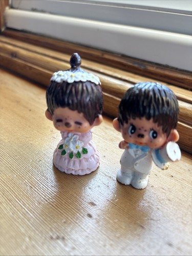 Vintage monchhichi figurines - monchhichi,