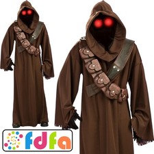 Rubies Official Deluxe Star Wars Jawa Adult Mens Fancy Dress Costume New