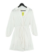 Maje A-Line Midi Dress in White