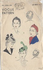 1940s vintage vogue sewing - vintage,