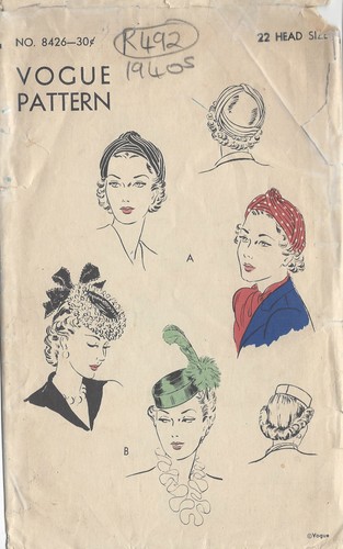 1940s vintage vogue - 1940s,