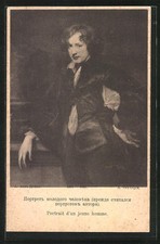 Artist postcard A. van-Dijck