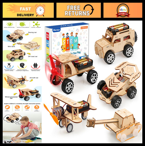 Stem kits for kids - 5-in-1,