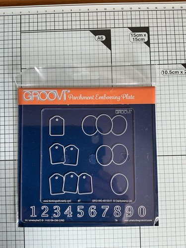 Groovi parchment embossing - groovi,