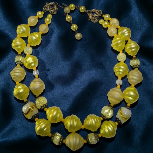Vintage 1950s yellow lucite - vintage,