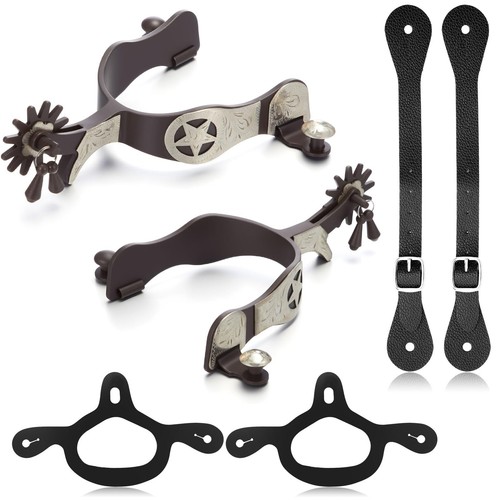 Pack cowboy boot spurs with - pack,