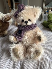 Three O Clock Bears Rose Whisper By Jenny Johnson, OOAK Artist Bear