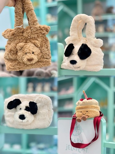 Jellycat plush bags - jellycat,