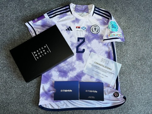 Scotland women match - match, worn
