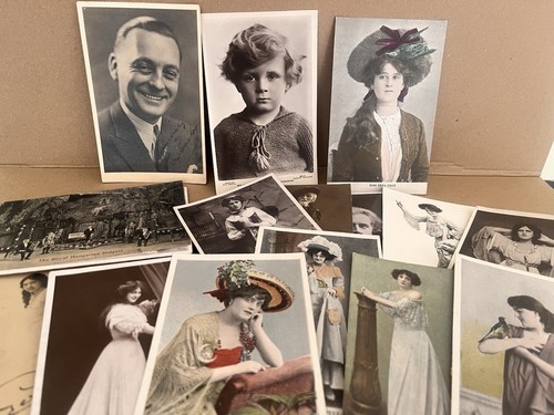 Bundle vintage edwardian actor - vintage,