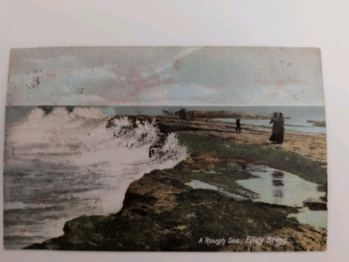 Postcard filey brigg - postcard, of