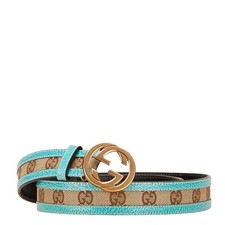 Gucci GG Canvas Belt Size 75