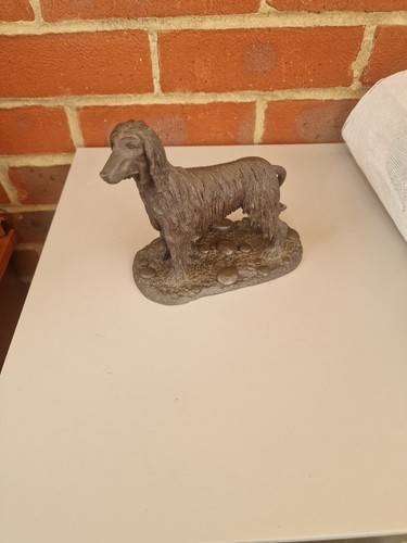 Afghanhound dog figure perfect