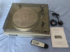 Neostar Silver Turntable CD Burner Model NTCD1V AUX Function  Preloved 