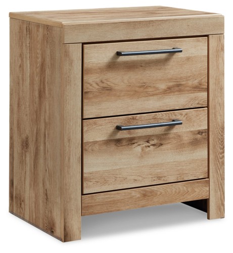 Light brown nightstand with - light,