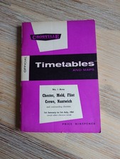 Crosville Bus Timetable & Map