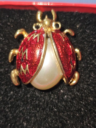 Ciro bug brooch gold - brooch, plated