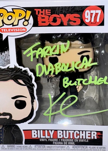 Karl urban signed funko - funko, #977