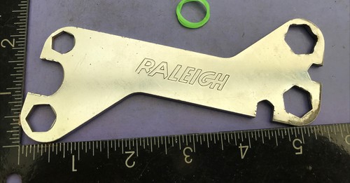 Vintage raleigh bike - vintage, spanner