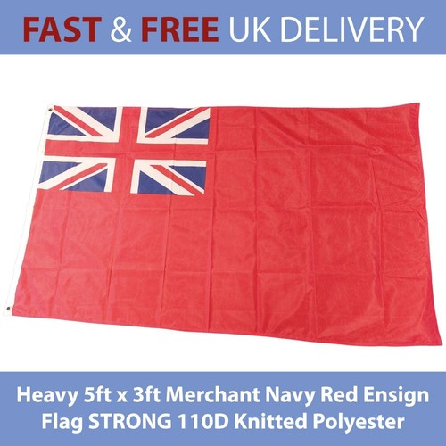 Red ensign flag 5ft 3ft - ensign, x