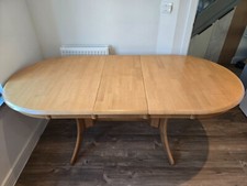 large extendable oak dining