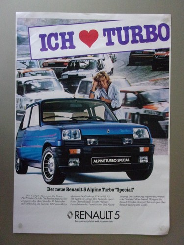 Renault alpine turbo - renault,
