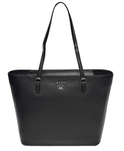 Dkny black zipped tote - dkny,