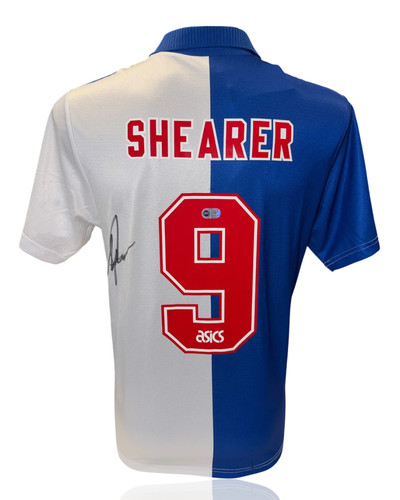 Alan shearer signed blackburn - shearer,