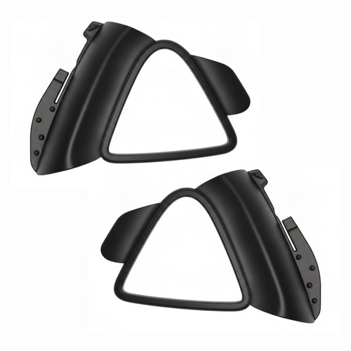 Wind deflector brackets - brackets, for