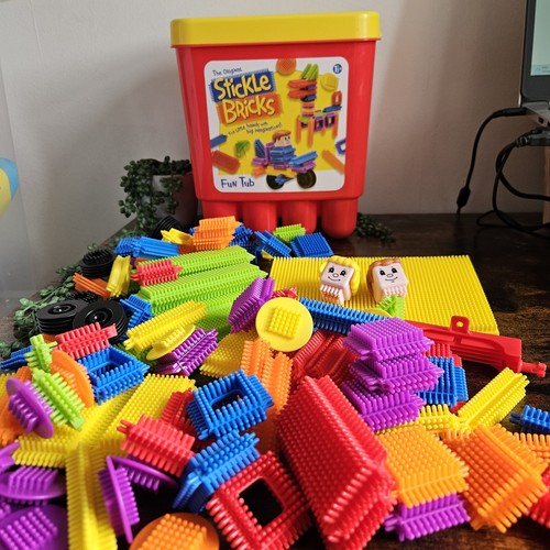 Stickle bricks complete - bricks, fun