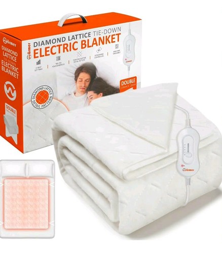 Double electric heated blanket - double,
