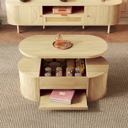 Lift coffee table - table, storage