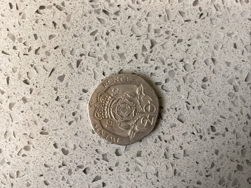 Rare 1982 20p - **rare**,