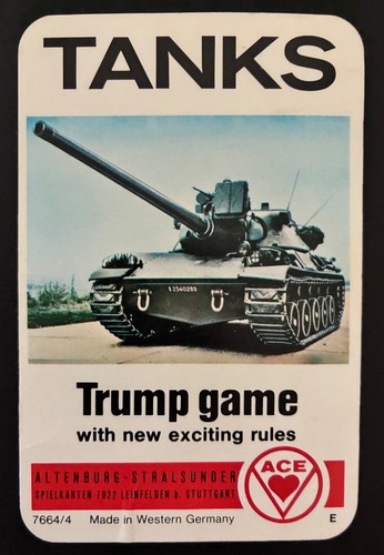 Ace trump trumps game - trump,