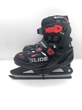 Nordway Slide Ice Skates Boy Girl Unisex Adjustable Size 31-36 Uk 13 1 2 3
