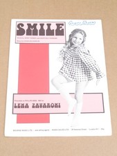 Lena Zavaroni  - Smile - sheet