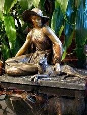 Antique art deco nouveau