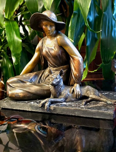 Antique art deco nouveau